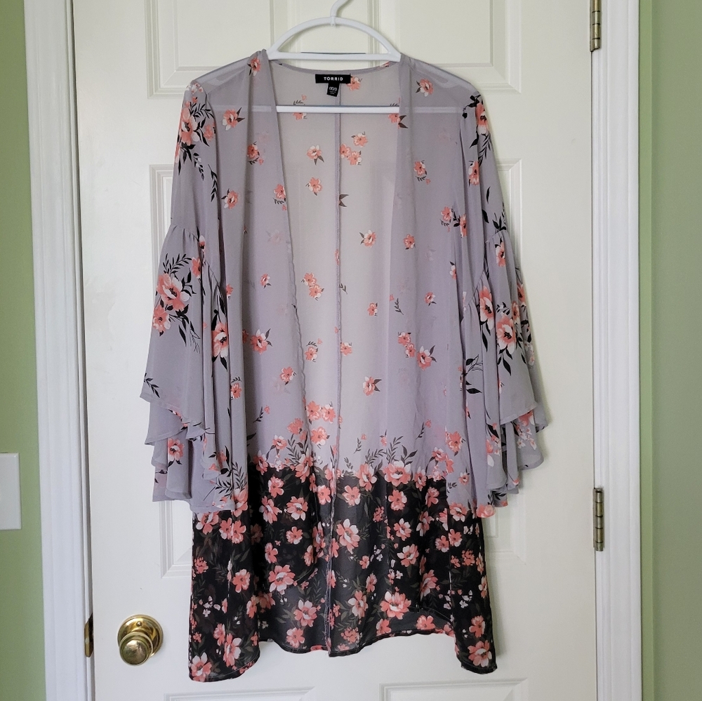 Torrid Floral Kimono
